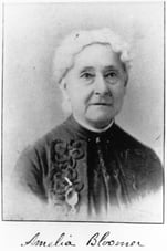 Amelia Bloomer older